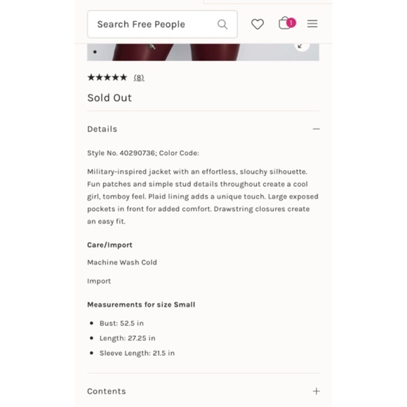 Free People Jacket - Picture 4 of 16